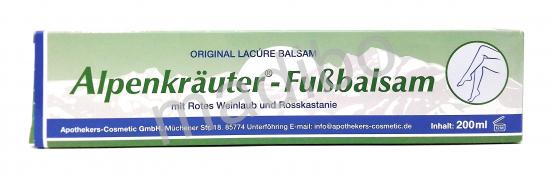 Alpenkruter-Fubalsam - Original Lacre Balsam 200 ml
