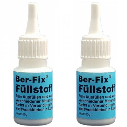 2 x Ber-Fix Fllstoff - Inhalt: 30 Gramm - Farbe: Wei