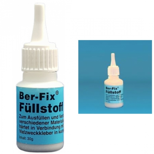 2 x Ber-Fix Füllstoff - Inhalt: 30 Gramm Farbe: Weiß und Schwarz