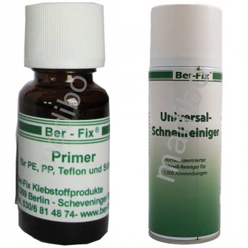 Ber-Fix Primer Set- Inhalt: 15 ml + Universal-Schnellreiniger 400 ml
