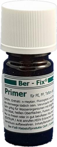 Ber-Fix Industriekleber Set - Inhalt: 10 g niederviskos + Primer 5 ml + 3 Dosierspitze