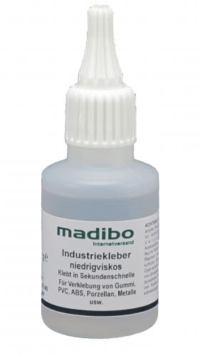2 x madibo Industriekleber - Inhalt: 50 Gramm - Viskosität: niederviskos