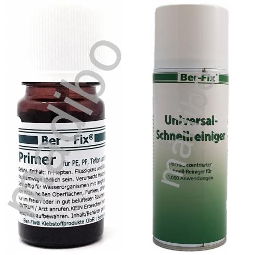 Ber-Fix Primer Set - Inhalt: 5 ml + Universal-Schnellreiniger 400 ml