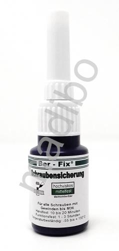 Ber-Fix Schraubensicherung - Inhalt: 10 Gramm - Festigkeit: hochfest
