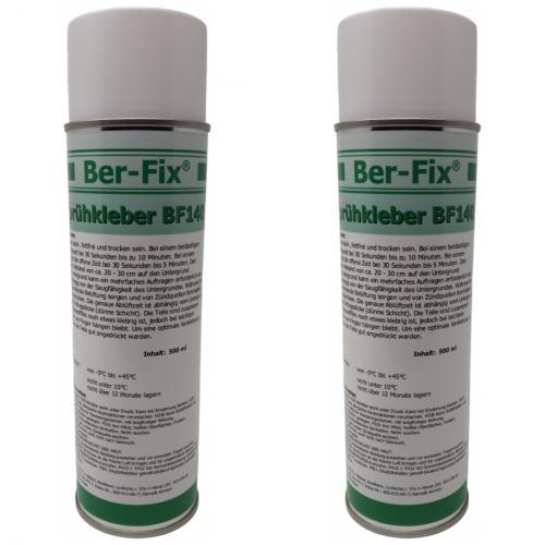 2 x Ber-Fix Sprhkleber BF140 - Inhalt: 500 ml