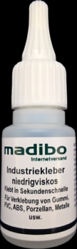 madibo Industriekleber - Inhalt: 20 Gramm - Viskositt: niederviskos