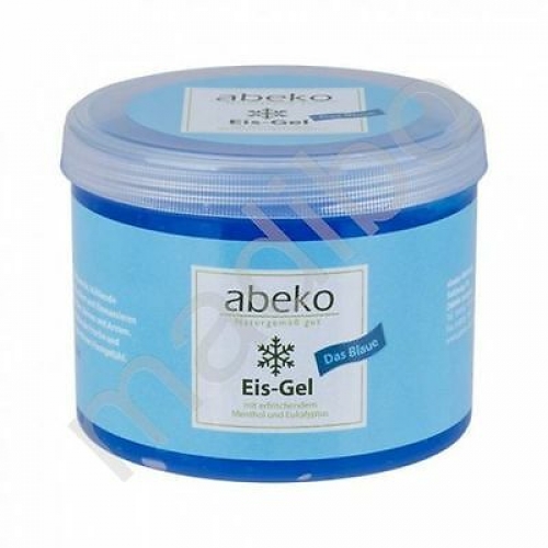 abeko Eis Gel mit Menthol und Eukalyptus 500 ml erfrischend und pflegend Kühlung