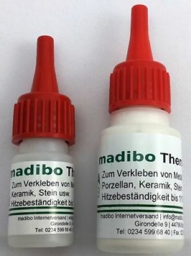 madibo Thermo 1100 Spezialkleber fr Temperaturen bis 1100C Backofen scheibe