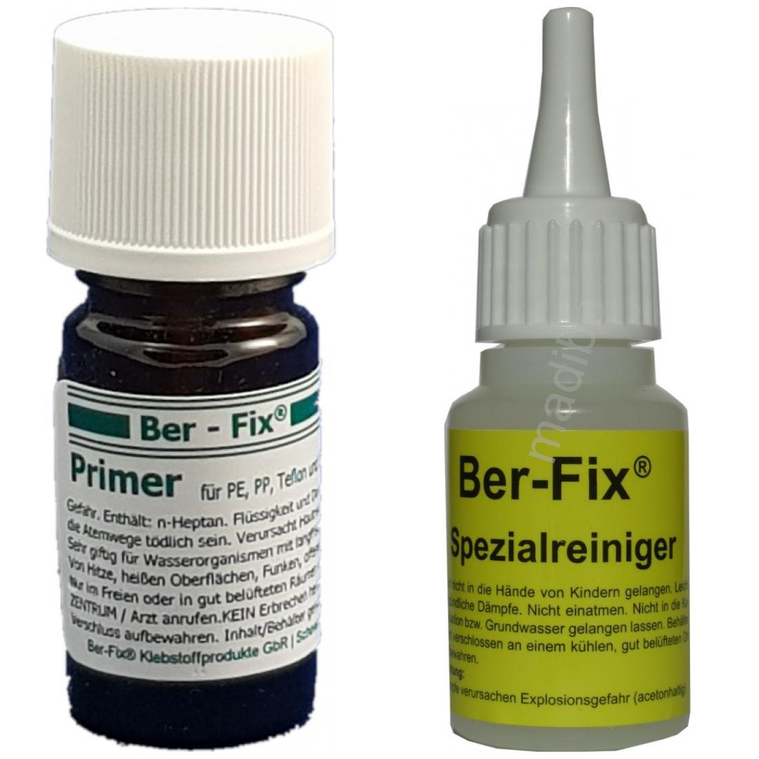 Ber-Fix Primer - Inhalt: 5 ml + Spezialreiniger 20 Gramm