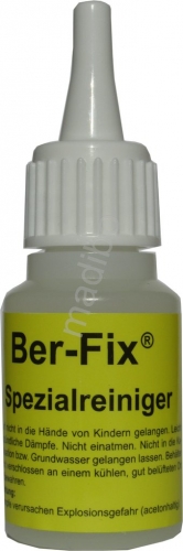 Ber-Fix UV-Kleber - Inhalt: 10 Gramm Viskosität: niederviskos + UV-Lampe Ausführung: 1 LED + Spezialreiniger 20 Gramm